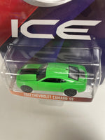 Greenlight 1/64 Hobby Exclusive Turtle Wax 2012 Chevrolet Camaro SS Green - Error (Read description)