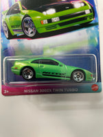 Hot Wheels 1/64 90s Street Scene Nissan 300ZX Twin Turbo Green