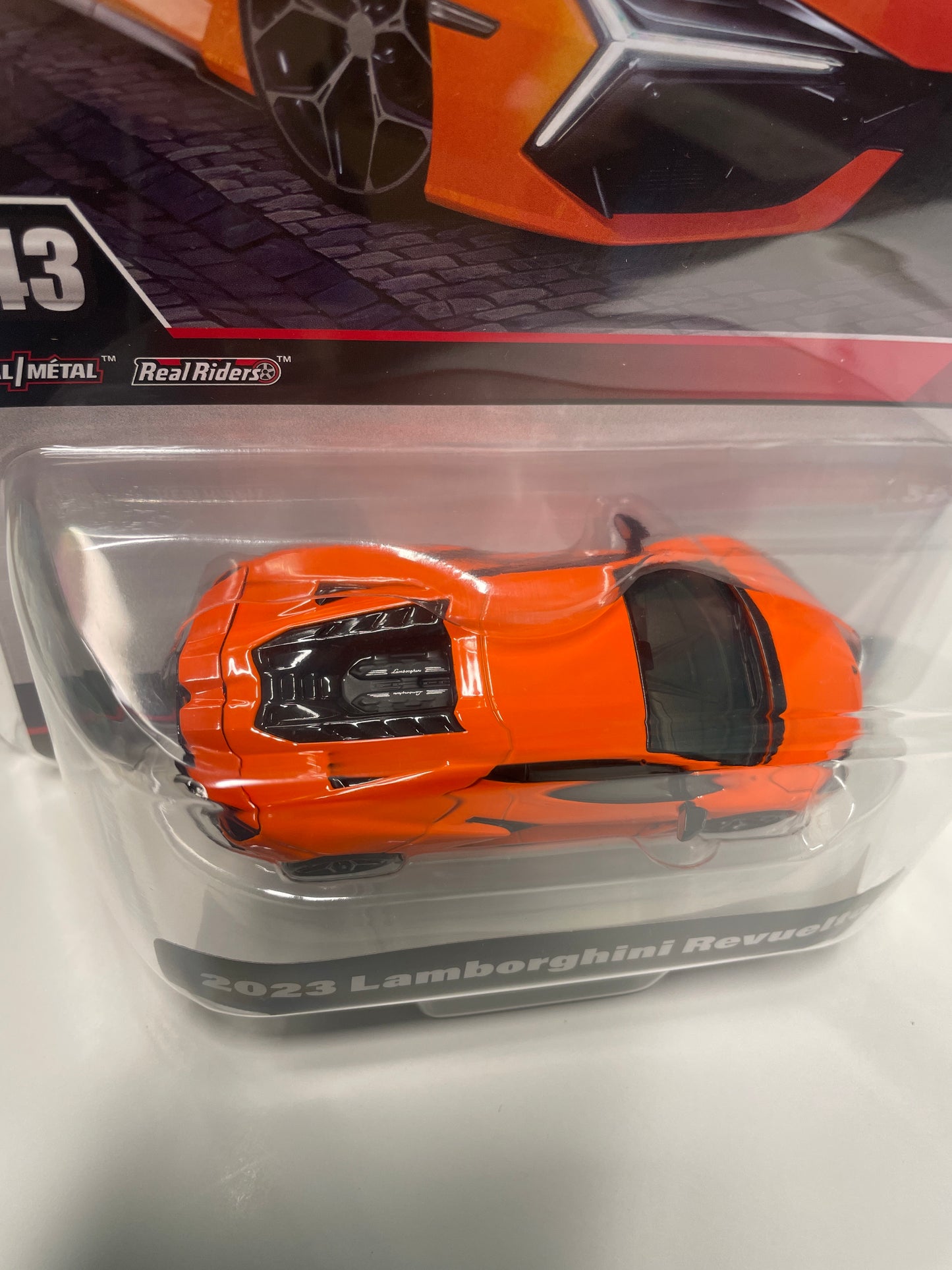 Hot Wheels 1/43 2023 Lamborghini Revuelto Orange - JCN68