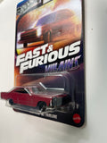 Hot Wheels 1/64 Fast And Furious Villains 1966 Ford 427 Fairlane Red