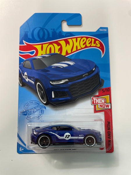 Hot Wheels 1/64 2017 Camaro ZL1 n17 Blue & White