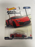 Hot Wheels Fast & Furious W Motors Lykan Hypersport - Damaged Card