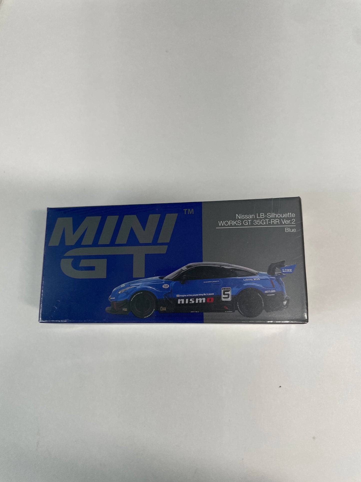 Mini GT 1/64 Nissan LB-Silhouette WORKS GT 35GT-RR Ver.2 Blue - MGT01124