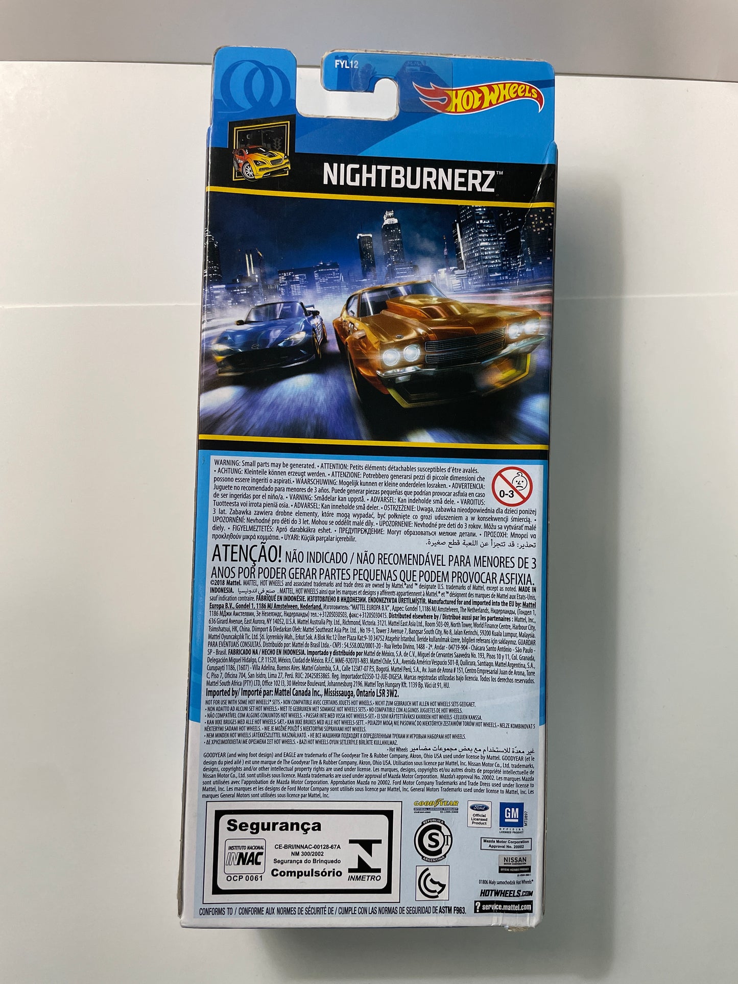 Hot Wheels 1/64 5 Pack Nightburnerz