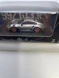 Time Micro 1/64 Porsche 911 992 GT3 RS Silver