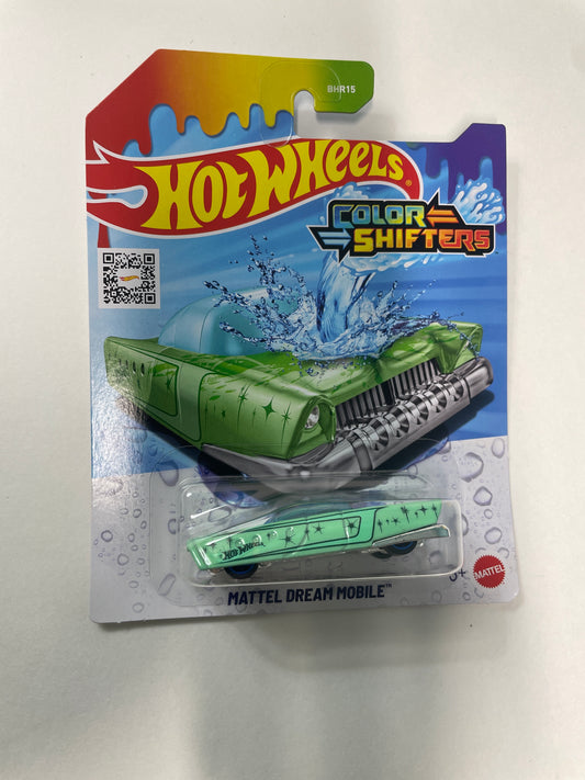 Hot Wheels 1/64 Color Shifters Mattel Dream Mobile Green