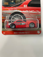 Hot Wheels 1/64 Fast And Furious Dominic Toretto 1995 Mazda RX-7 Red