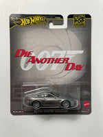 Hot Wheels 1/64 Pop Culture 007 Die Another Day Aston Martin Vanquish Silver