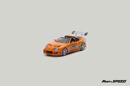 Fast & Speed 1/64 Toyota Supra Fast & Furious Orange