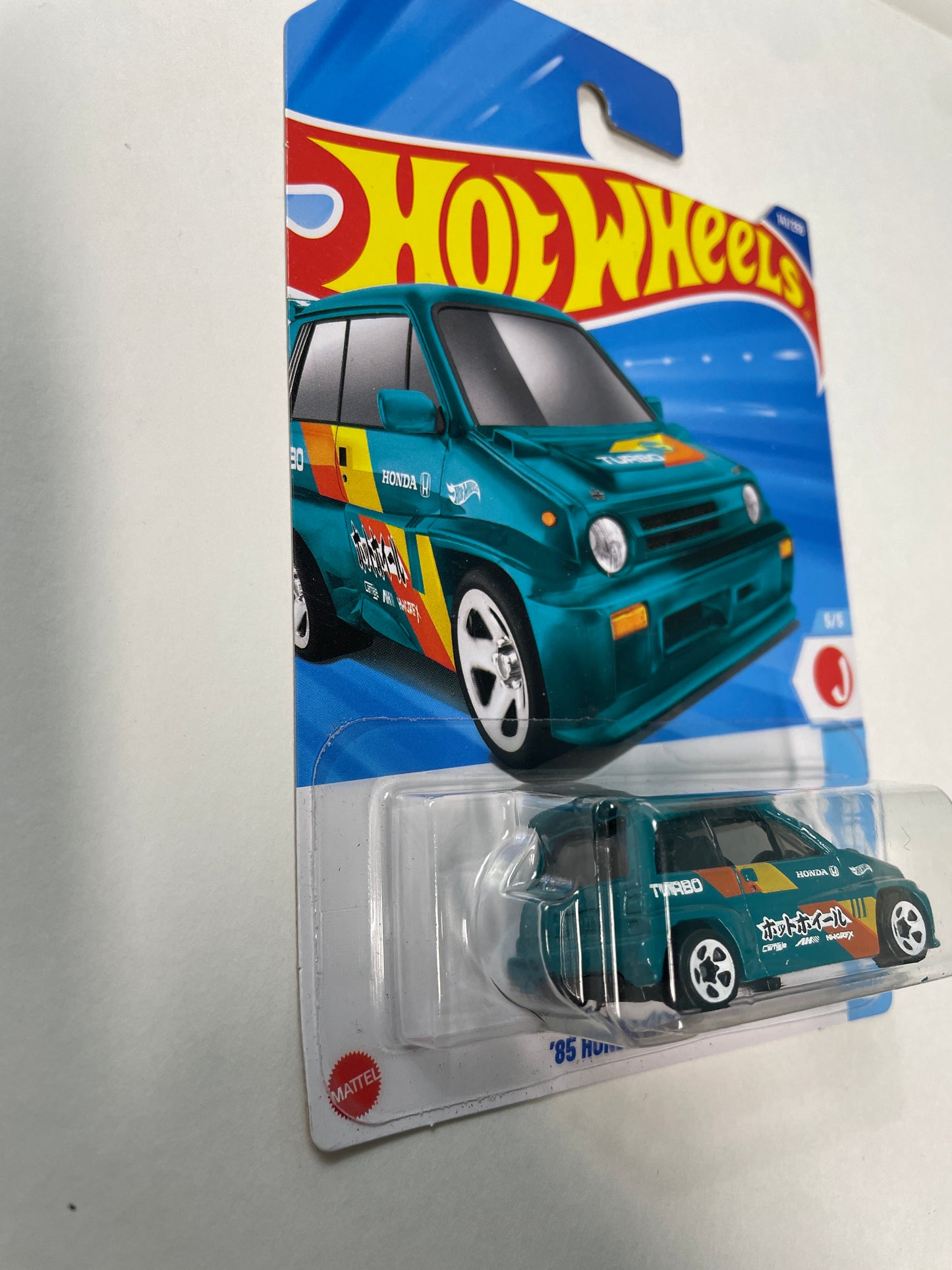 Hot Wheels 1/64 ‘85 Honda City Turbo II Teal