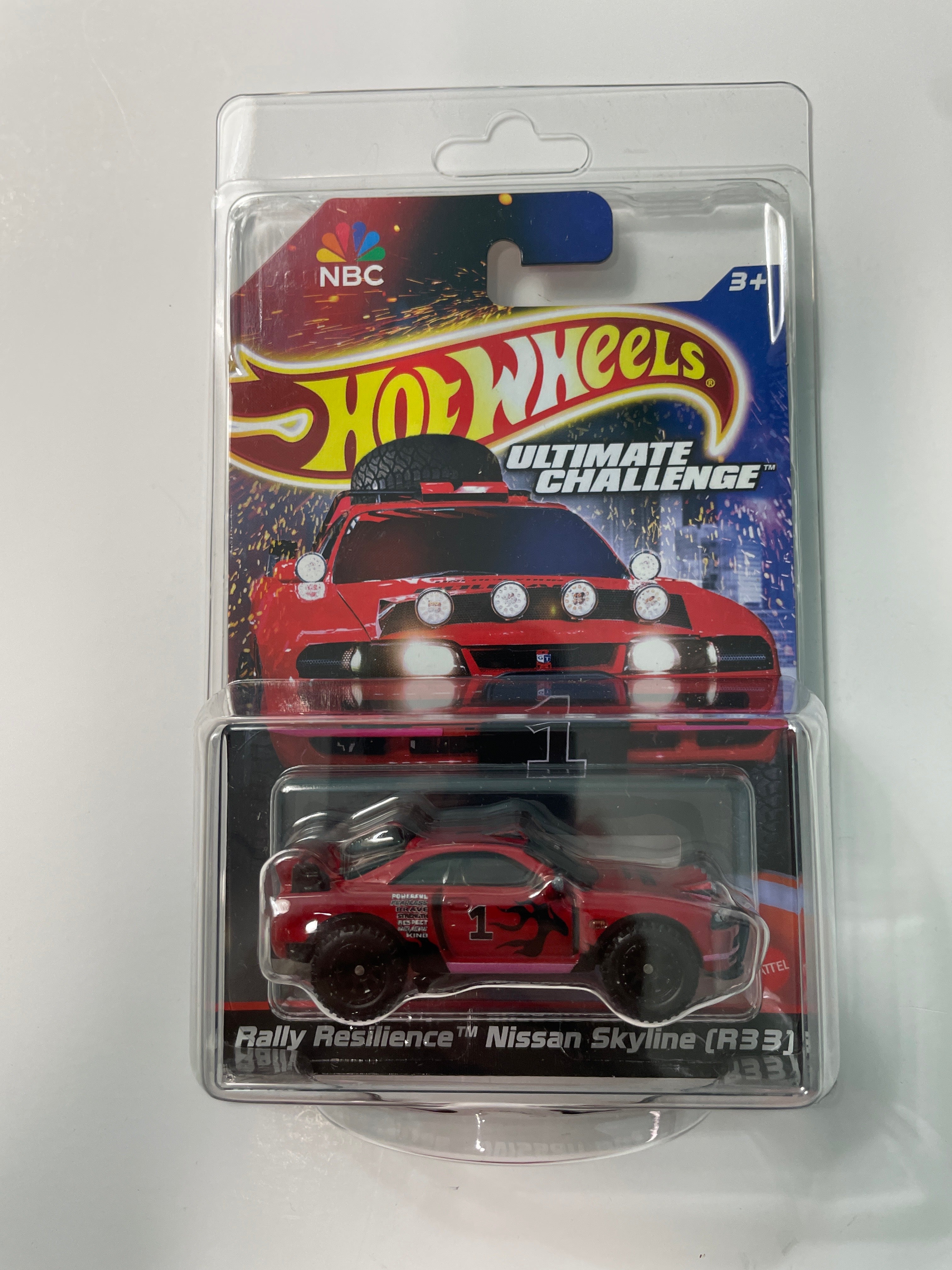 Hot Wheels 1/64 NBC Ultimate Challenge Rally Resilience Nissan