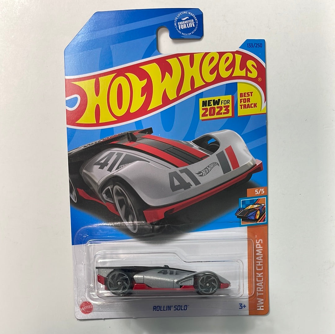 Hot Wheels 1/64 Rollin’ Solo Silver