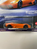 Hot Wheels 1/64 Car Culture Exotic Envy Lamborghini Reventon Roadster Orange