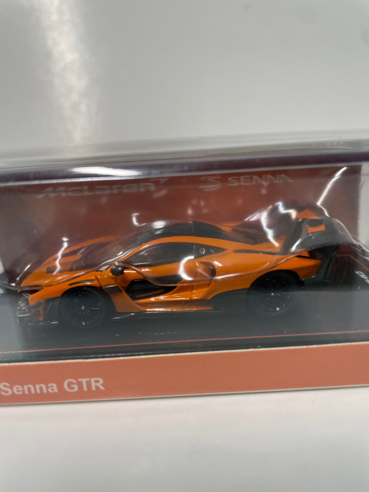 CM Model 1/64 McLaren Senna GTR Orange - CM64-SennaGTR-04