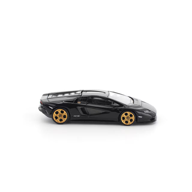 Pop Race 1/64 Lamborghini Countach LPI 800-4 Deep Black - PR64-0341
