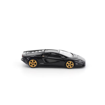 Pop Race 1/64 Lamborghini Countach LPI 800-4 Deep Black - PR64-0341