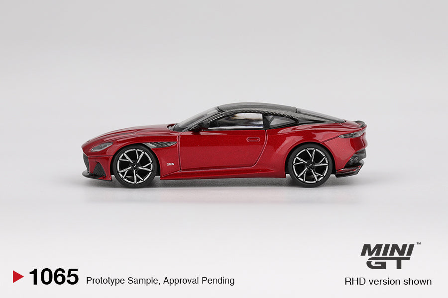 Mini GT 1/64 Aston Martin DBS Hyper Red - MGT01065