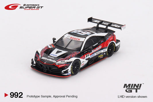 Mini GT 1/64 Honda NSX-GT "Type S" GT500 #64 "Modulo NSX-GT" 2023 SUPER GT Series Modulo Nakajima Racing Black - MGT00992