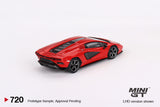 Mini GT 1/64 Lamborghini Countach LPI 800-4 Rosso Mars Red