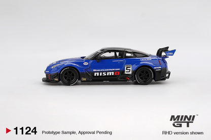 Mini GT 1/64 Nissan LB-Silhouette WORKS GT 35GT-RR Ver.2 Blue - MGT01124