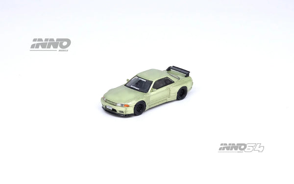 Inno64 1/64 Nissan Skyline GT-R (R32) Pandem / Rocket Bunny Millenium Jade Green