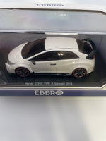 Ebbro 1/43 Honda Civic Type R Concept 2014 White