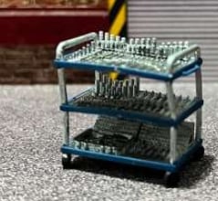 Figures 1/64 Tools Blue & Silver