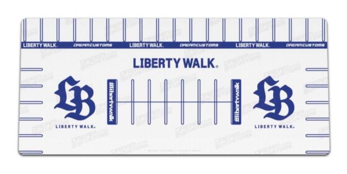 Dream Customs 1/64 Liberty Walk Desktop Diorama Samurai Blue