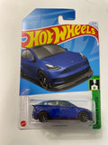 Hot Wheels 1/64 Tesla Model Y Blue