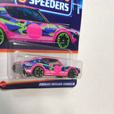 Hot Wheels 1/64 Neon Speeders Nissan Skyline 2000GT-R Pink & Green