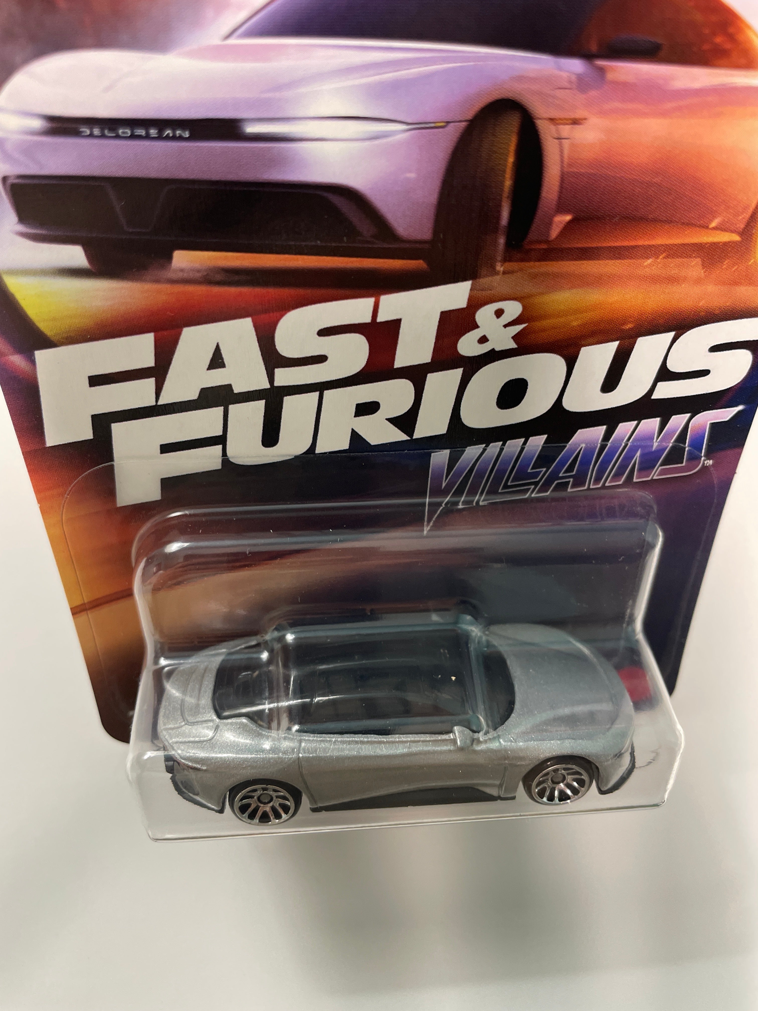 Hot Wheels 1/64 Fast And Furious Villains 2022 Delorean Alpha5