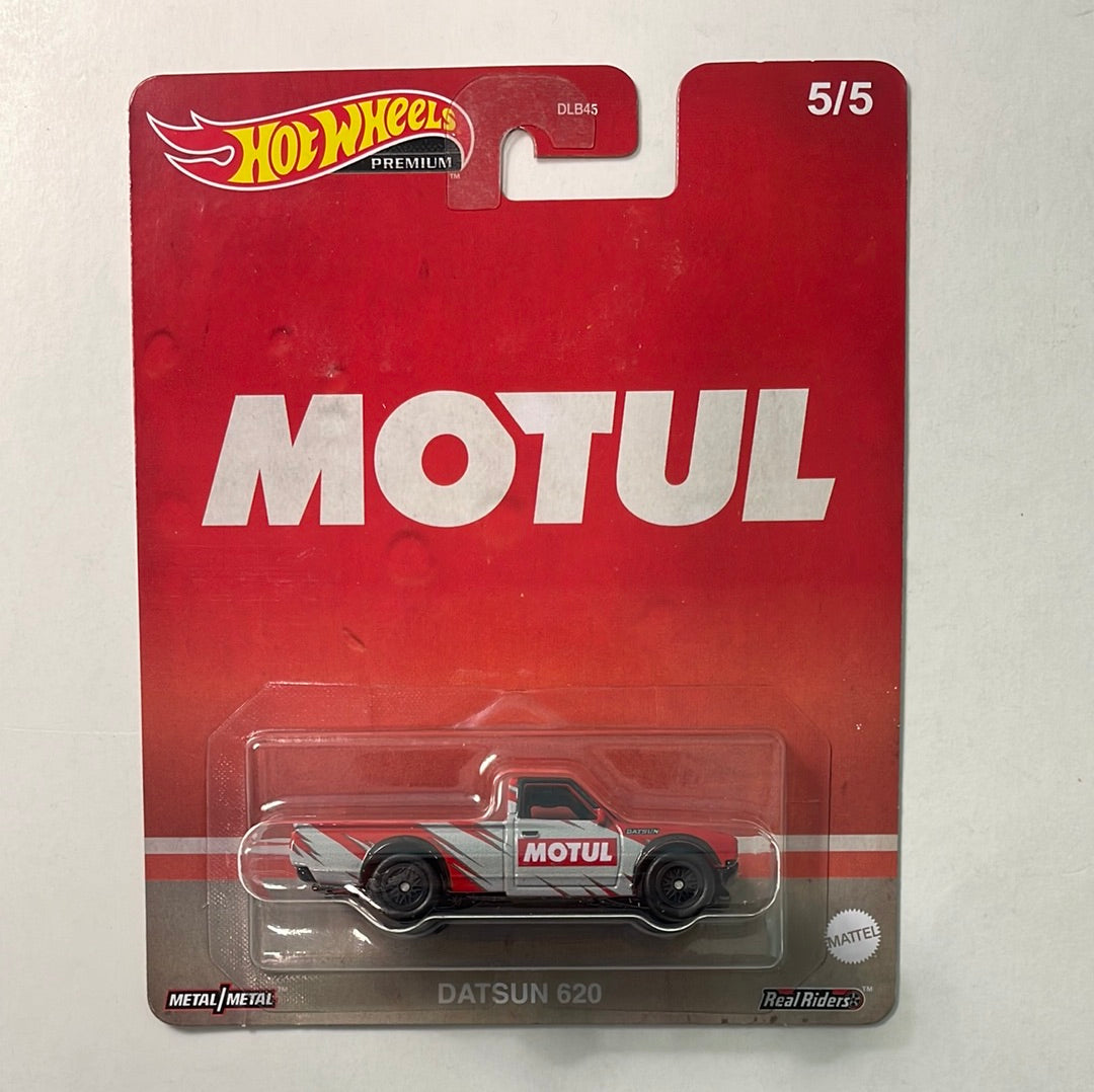 Hot Wheels 1/64 Pop Culture Vintage Oil Datsun 620 Red