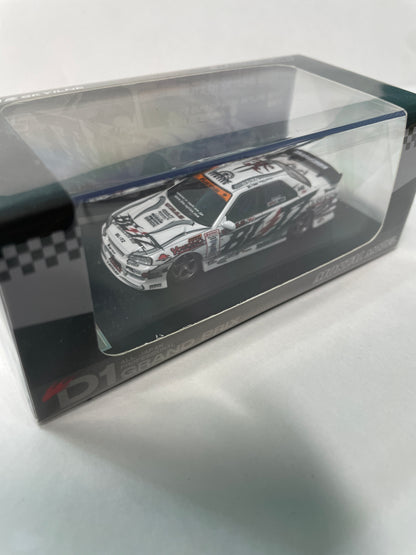 Mortal Model 1/64 Blitz Ken Nomura D1 Nissan Skyline  ER34 2007 White