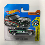 Hot Wheels 1/64 ‘73 BMW 3.0 CSL Race Car Castrol #7 Short Card Black