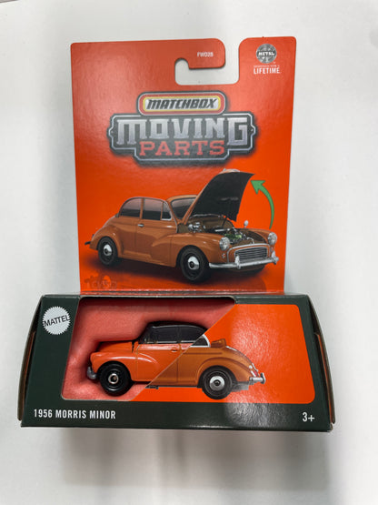Matchbox 1/64 Moving Parts 1956 Morris Minor Orange