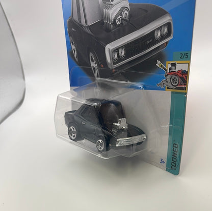 *Japan Card* Hot Wheels 1/64 ‘70 Dodge Charger Black Fast n Furious