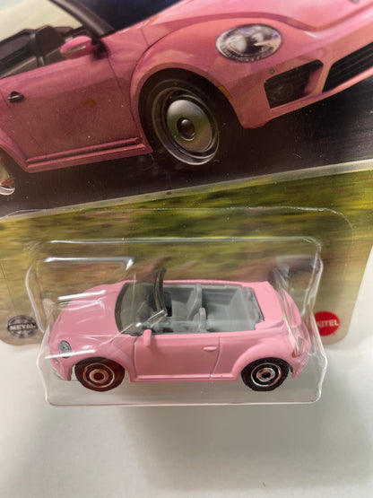 Matchbox 1/64 2019 Volkswagen Beetle Convertible Pink
