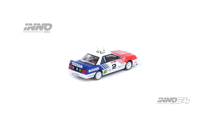 Inno64 1/64 Nissan Skyline GTS-R (HR31) #2 "Nissan Motorsport Australia" Red & White