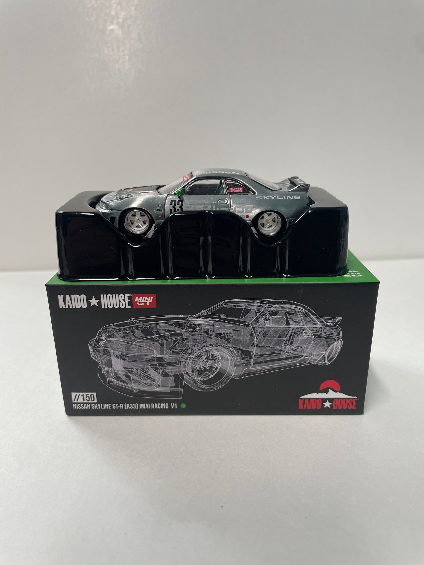*Chase* Mini GT x Kaido House 1/64 Nissan Skyline GT-R (R33) IMAI Racing V1