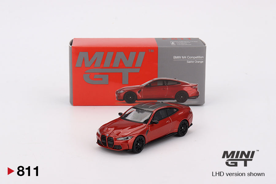 Mini GT 1/64 BMW M4 Competition Sakhir Orange - MGT00811