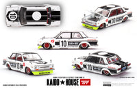 Mini GT x Kaido House 1/64 Datsun 510 Street Team XMM V1 White