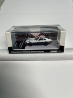 Inno64 1/64 Nissan Fairlady 240ZG (HS30) Japanese Police Car Black & White