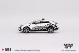 Mini GT 1/64 Lamborghini Urus 2022 Macau GP Official Safety Car White