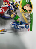 Hot Wheels 1/64 Mario Kart Baby Luigi w/ Sneeker Blue