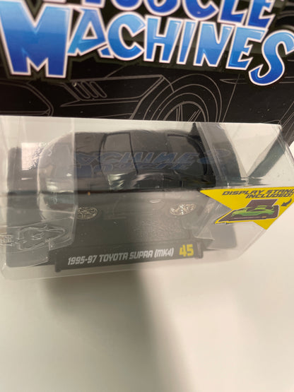 Maisto Muscle Machines 1/64 1995-97 Toyota Supra (MK4) Black