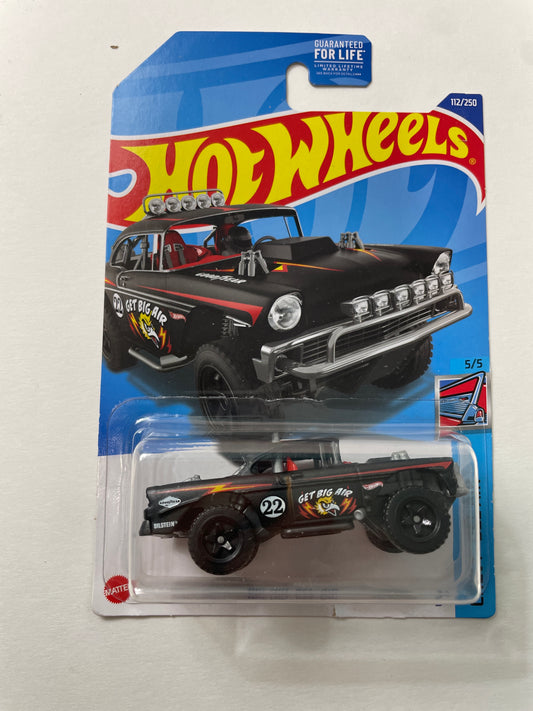 Hot Wheels 1/64 Big-Air Bel-Air Black - Damaged Box
