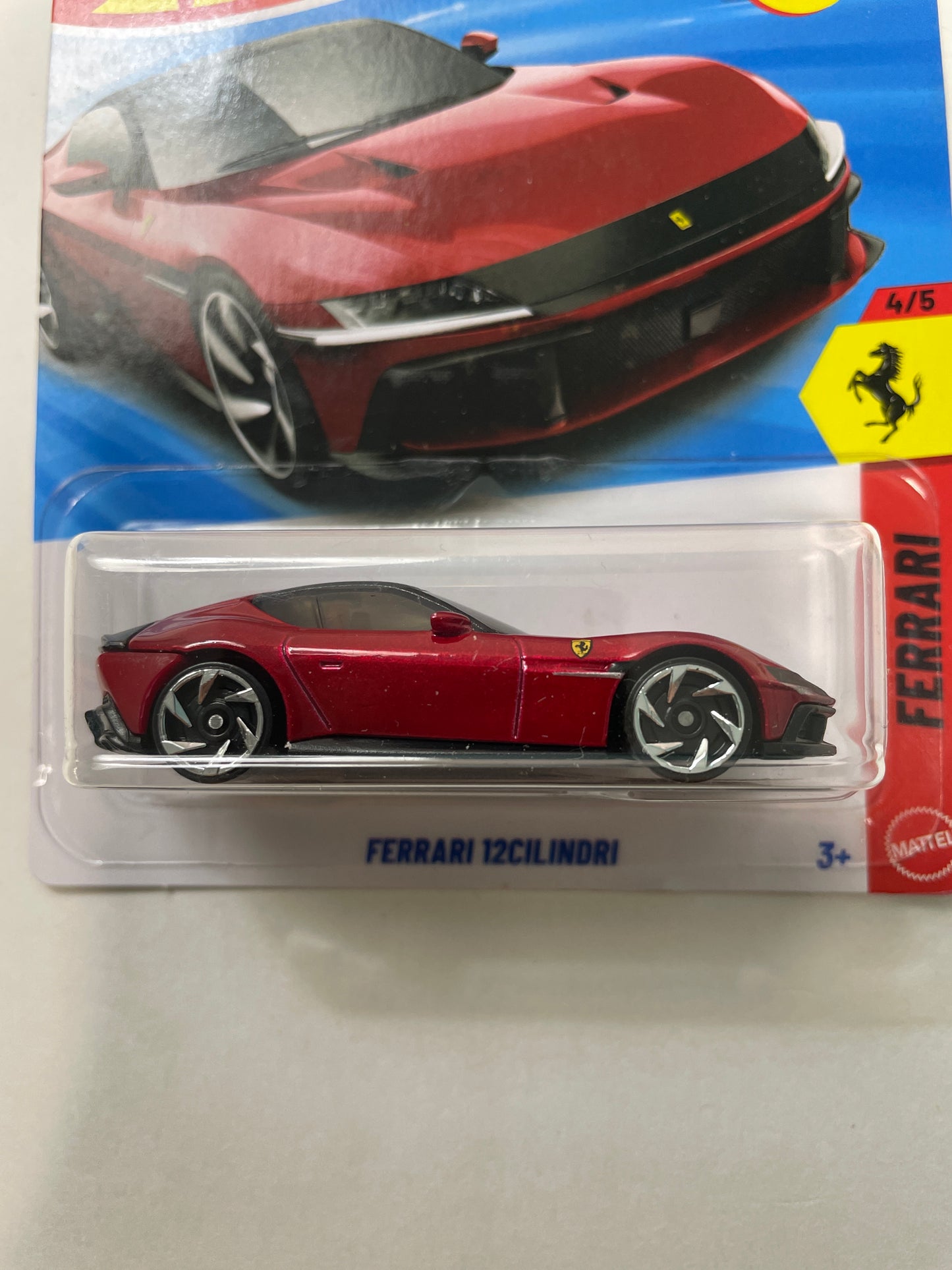 Hot Wheels 1/64 Ferrari 12Cilindri Red
