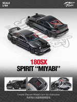 Micro Turbo 1/64 Nissan 180SX Spirit Rei Miyabi Black