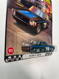 Hot Wheels 1/64 Boulevard Mix Z ‘73 Volvo 142 GL Black & Blue