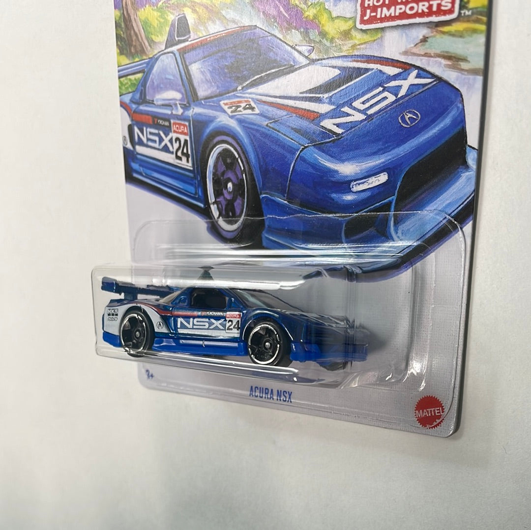 Hot Wheels 1/64 J-Imports Acura NSX Blue